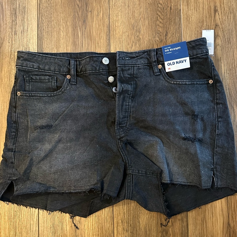 Old Navy Women's Dark Denim Jean Shorts
